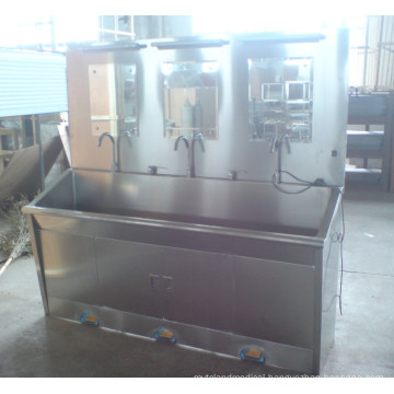 Foot-Control Washing Sink for Three Persons (THR-JMS26)